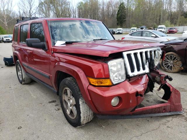 1J8HG48K19C552171 - 2009 JEEP COMMANDER 红色 照片 1