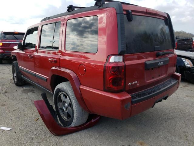1J8HG48K19C552171 - 2009 JEEP COMMANDER 红色 照片 3