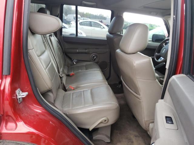 1J8HG48K19C552171 - 2009 JEEP COMMANDER 红色 照片 6