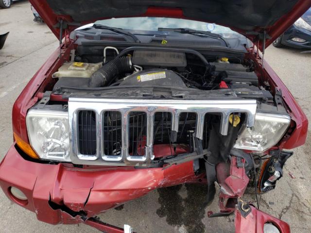 1J8HG48K19C552171 - 2009 JEEP COMMANDER 红色 照片 7