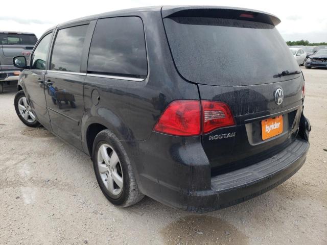 2V8HW34139R553822 - 2009 VOLKSWAGEN ROUTAN SE BLACK photo 3