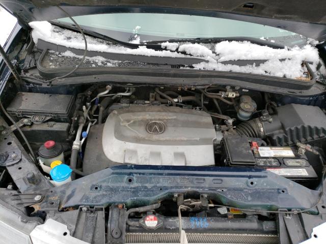 2HNYD2H38CH515792 - 2012 ACURA MDX TECHNO 蓝色 照片 12