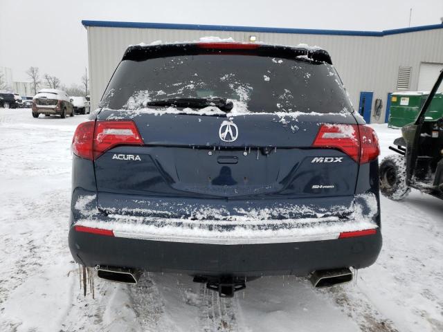 2HNYD2H38CH515792 - 2012 ACURA MDX TECHNO 蓝色 照片 6
