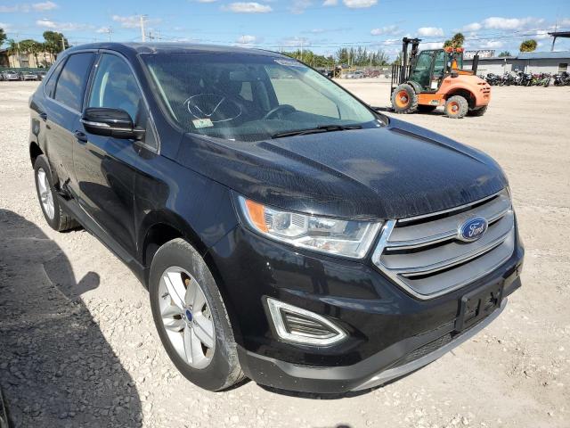 2FMPK4J89JBB80790 - 2018 FORD EDGE SEL BLACK photo 1