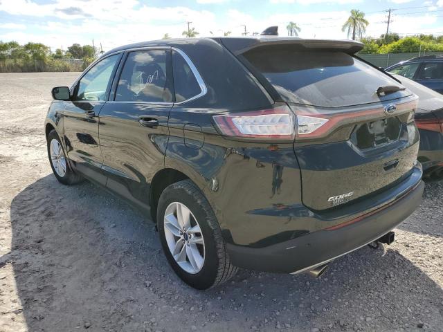 2FMPK4J89JBB80790 - 2018 FORD EDGE SEL BLACK photo 3