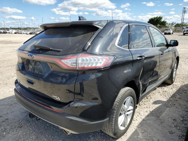 2FMPK4J89JBB80790 - 2018 FORD EDGE SEL BLACK photo 4
