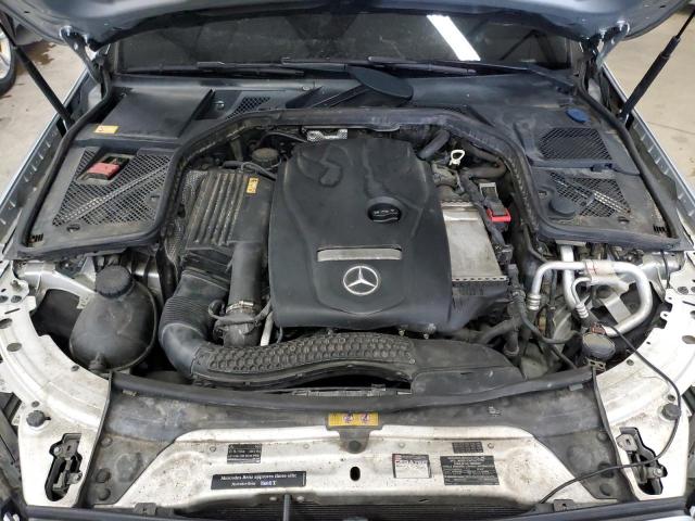 55SWF4KB6FU002908 - 2015 MERCEDES-BENZ C 300 4MAT SILVER photo 11