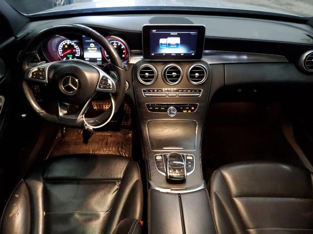 55SWF4KB6FU002908 - 2015 MERCEDES-BENZ C 300 4MAT SILVER photo 8