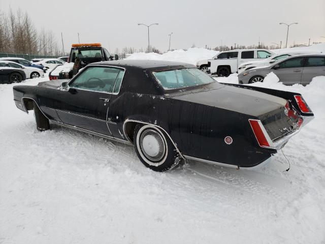 H9258328 - 1969 CADILLAC ELDORADO BLACK photo 2