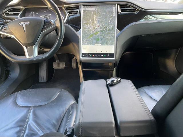 5YJSA1CN1DFP26444 - 2013 TESLA MODEL S Մոխրագույն լուսանկար 9