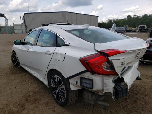 19XFC1F71GE001364 - 2016 HONDA CIVIC EXL Biały zdjęcie 3
