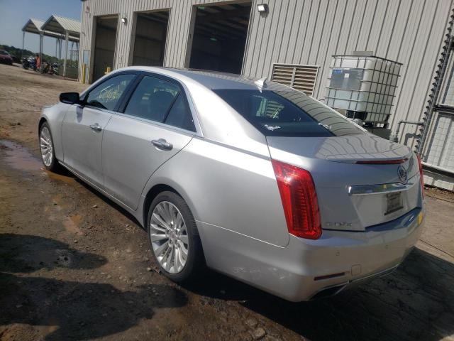 1G6AY5S33E0165813 - 2014 CADILLAC CTS PERFOR SILVER photo 3