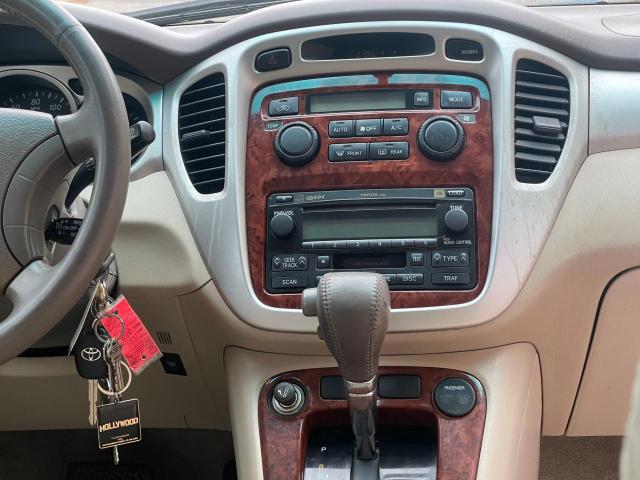 JTEDP21A340015433 - 2004 TOYOTA HIGHLANDER برغندي صورة 9