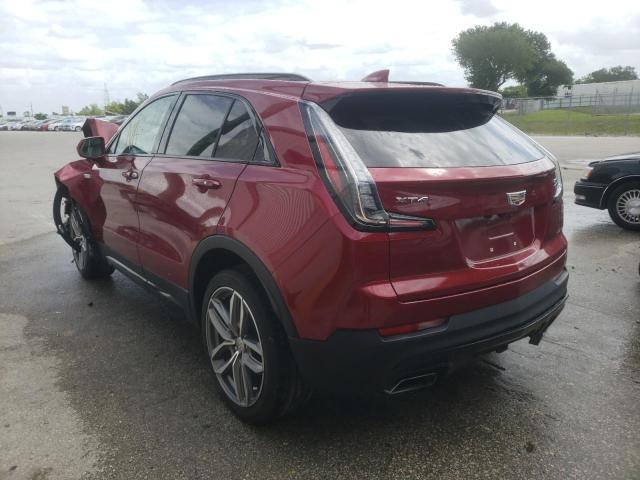 1GYFZER43KF167997 - 2019 CADILLAC XT4 SPORT RED photo 3