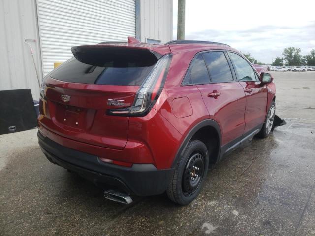 1GYFZER43KF167997 - 2019 CADILLAC XT4 SPORT RED photo 4