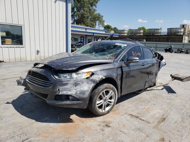 3FA6P0RU5FR243295 - 2015 FORD FUSION TIT GRAY photo 2