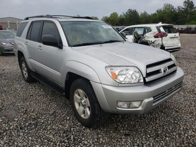 JTEZU14R040027341 - 2004 TOYOTA 4RUNNER SILVER photo 1