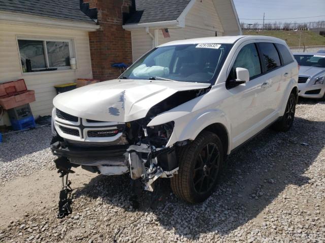 3C4PDDEG4JT277786 - 2018 DODGE JOURNEY GT WHITE photo 2