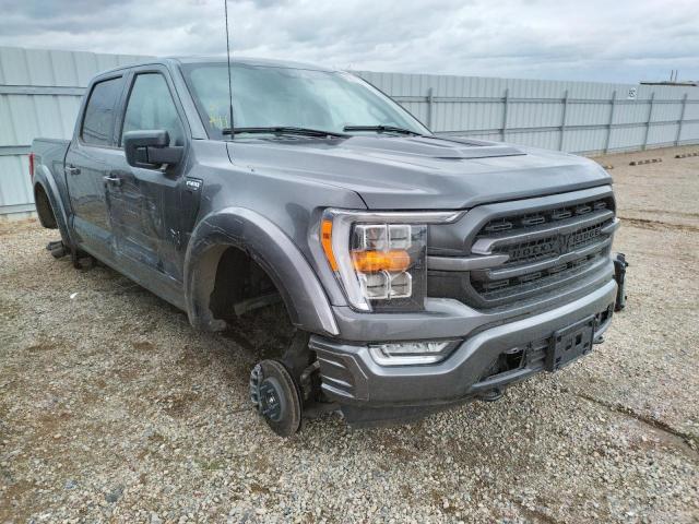 1FTFW1E54NFA30643 - 2022 FORD F-150 GRAY photo 1