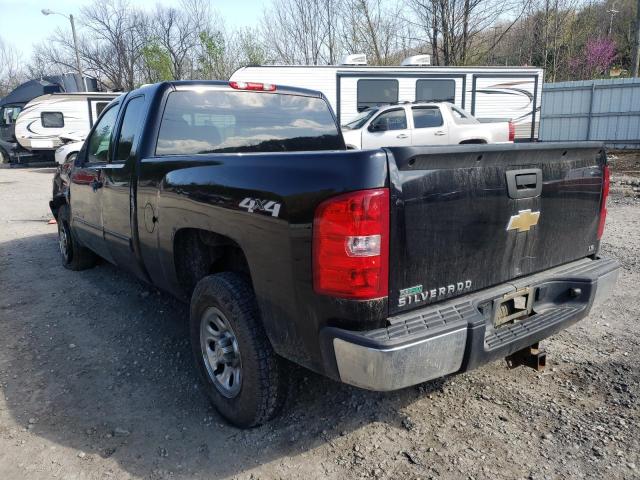 1GCRKREA0BZ443822 - 2011 CHEVROLET SILVERADO BLACK photo 3