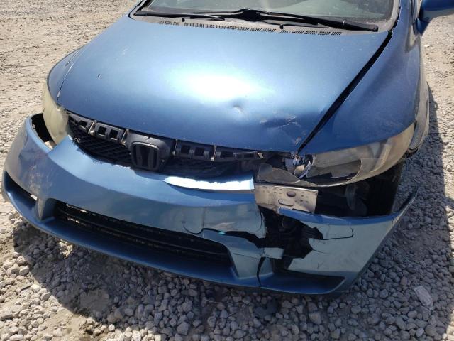2HGFA1F61BH525562 - 2011 HONDA CIVIC LX-S Blau Foto 9