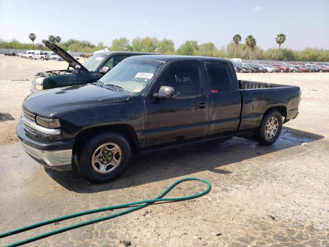 2GCEC19V421199174 - 2002 CHEVROLET SILVERADO BLACK photo 1