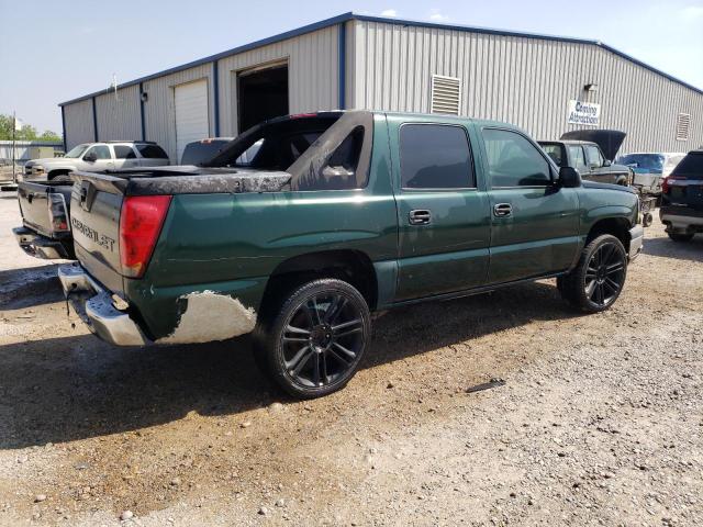 DPSMN110254 - 2003 CHEVROLET AVALANCHE GREEN photo 3