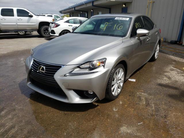 JTHBA1D29G5013400 - 2016 LEXUS IS 200T SILVER photo 2