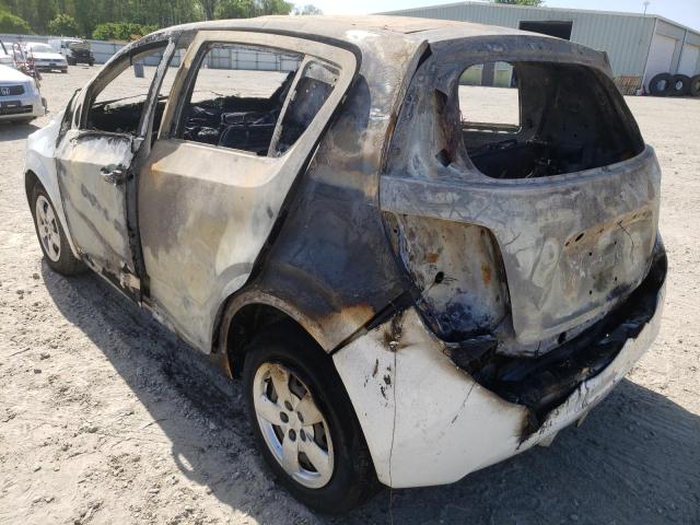 1G1JA6SH0D4197332 - 2013 CHEVROLET SONIC LS WHITE photo 3