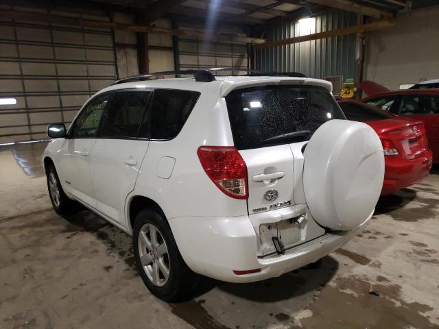 JTMBK31V385065230 - 2008 TOYOTA RAV4 LIMIT WHITE photo 3