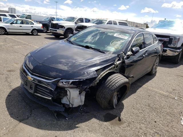 1G1ZH5SXXGF315010 - 2016 CHEVROLET MALIBU PRE BLACK photo 2