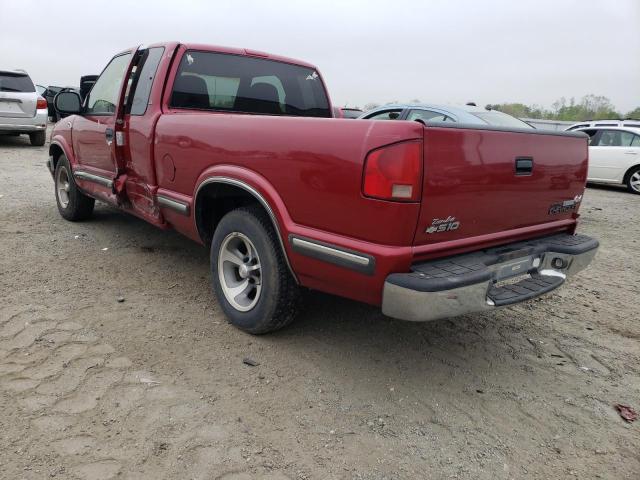 1GCCS19X0W8182760 - 1998 CHEVROLET S TRUCK S1 RED photo 3