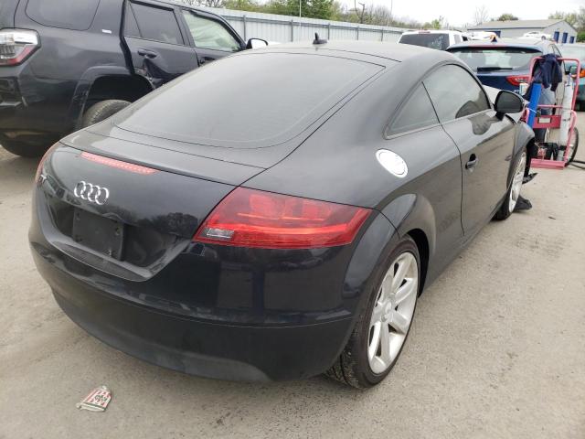 TRUAF38J181006421 - 2008 AUDI TT 2.0T BLACK photo 4