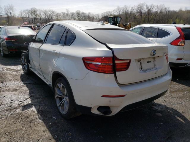5UXFG2C56E0C43359 - 2014 BMW X6 XDRIVE3 WHITE photo 3