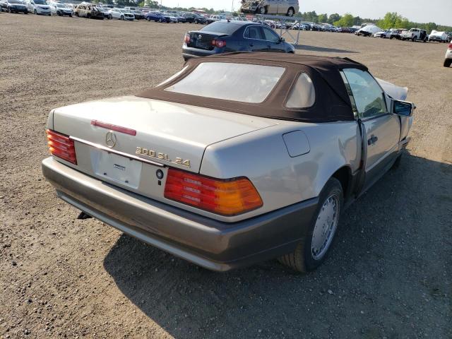 WDBFA61EXLF005095 - 1990 MERCEDES-BENZ 300 SL BEIGE photo 4