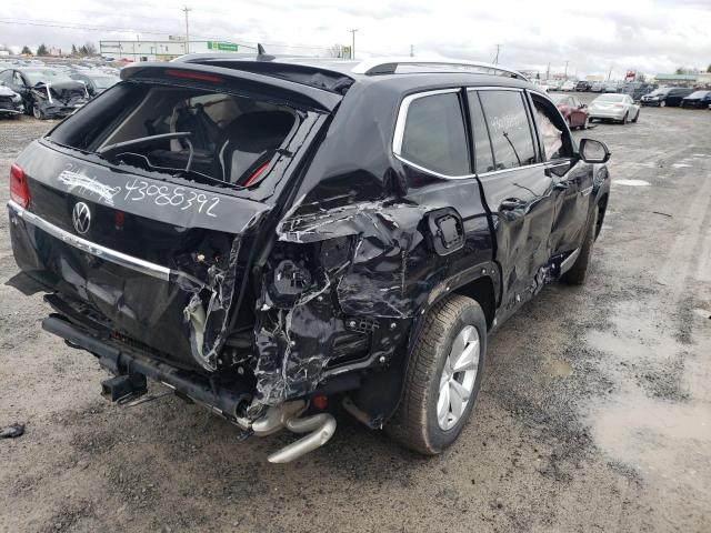 1V2FR2CA1MC554960 - 2021 VOLKSWAGEN ATLAS SEL BLACK photo 4