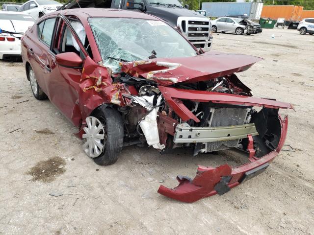 3N1CN7AP5GL864366 - 2016 NISSAN VERSA S RED photo 1