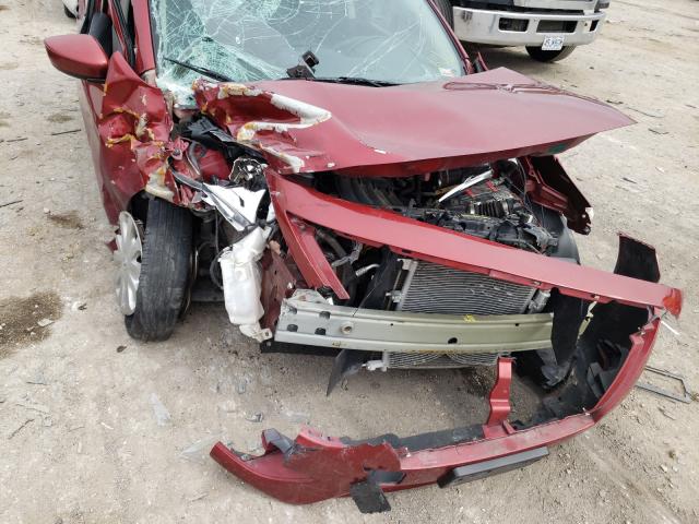 3N1CN7AP5GL864366 - 2016 NISSAN VERSA S RED photo 9