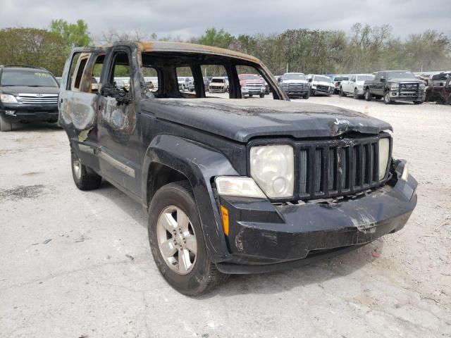 1C4PJLAK7CW148550 - 2012 JEEP LIBERTY SP BURN photo 1