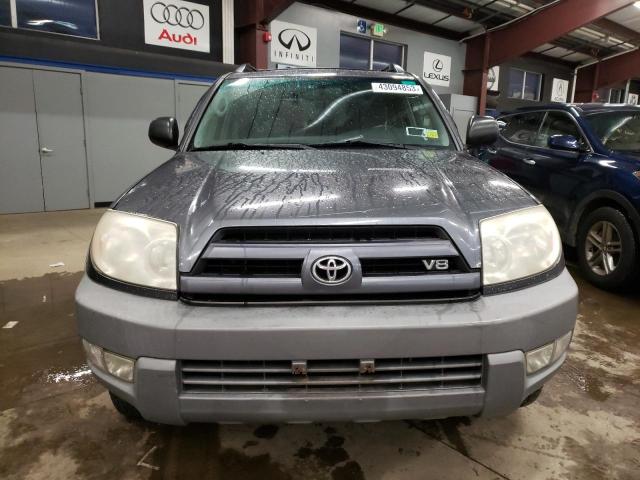 JTEBT14R930015322 - 2003 TOYOTA 4RUNNER SR GRAY photo 5