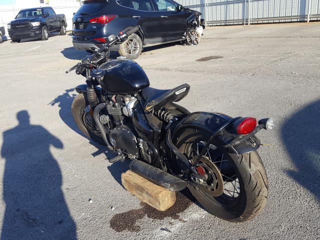 SM1D53HL1J1881750 - 2018 TRIUMPH MOTORCYCLE BONNEVILLE BLACK photo 3