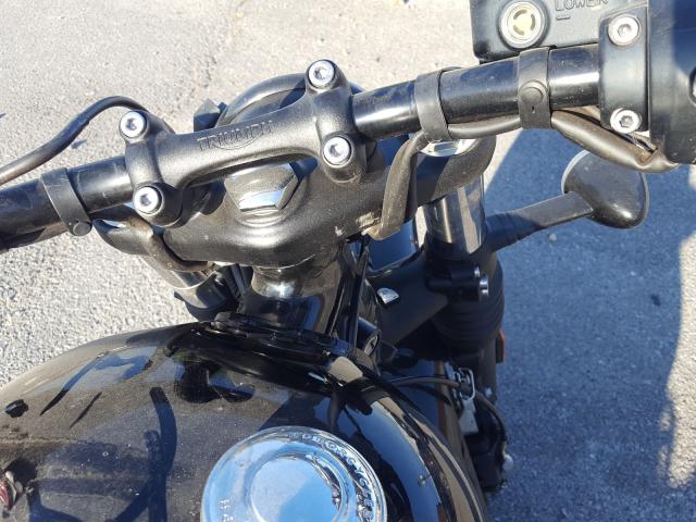SM1D53HL1J1881750 - 2018 TRIUMPH MOTORCYCLE BONNEVILLE BLACK photo 8