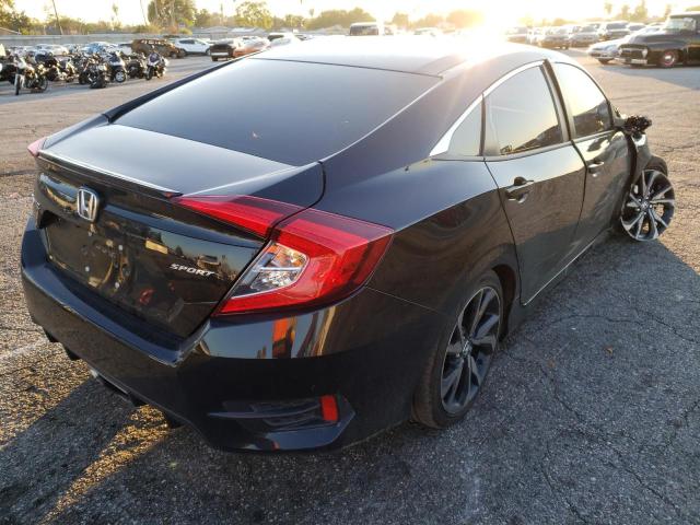 2HGFC2F88LH511502 - 2020 HONDA CIVIC SPOR 黑色 照片 4