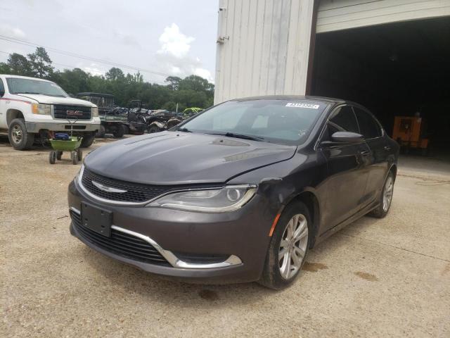 1C3CCCABXFN695366 - 2015 CHRYSLER 200 LIMITE GRAY photo 2