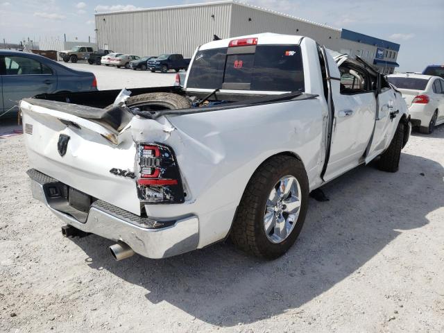 1C6RR7LT5HS634584 - 2017 DODGE 1500 SLT WHITE photo 4