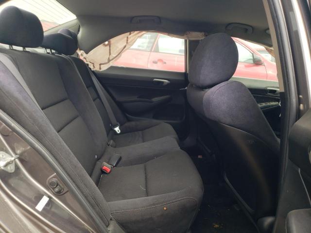 19XFA16679E018671 - 2009 HONDA CIVIC LX-S Qəhvəyi foto 6