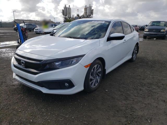 2HGFC2F86KH527082 - 2019 HONDA CIVIC SPOR WHITE photo 2