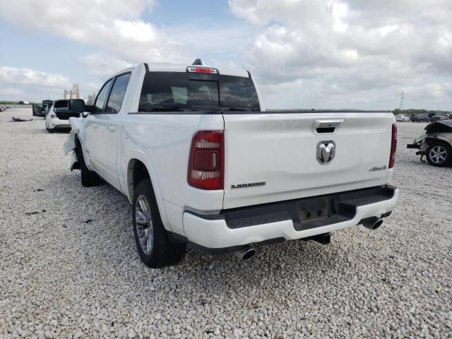 1C6SRFJM3MN682097 - 2021 RAM 1500 LARAM WHITE photo 3