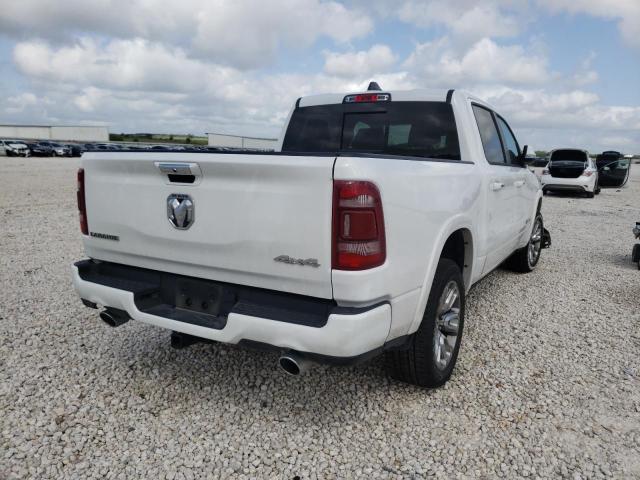 1C6SRFJM3MN682097 - 2021 RAM 1500 LARAM WHITE photo 4