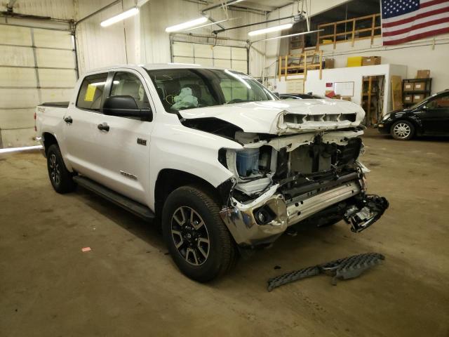 5TFDY5F16MX979124 - 2021 TOYOTA TUNDRA CRE WHITE photo 1